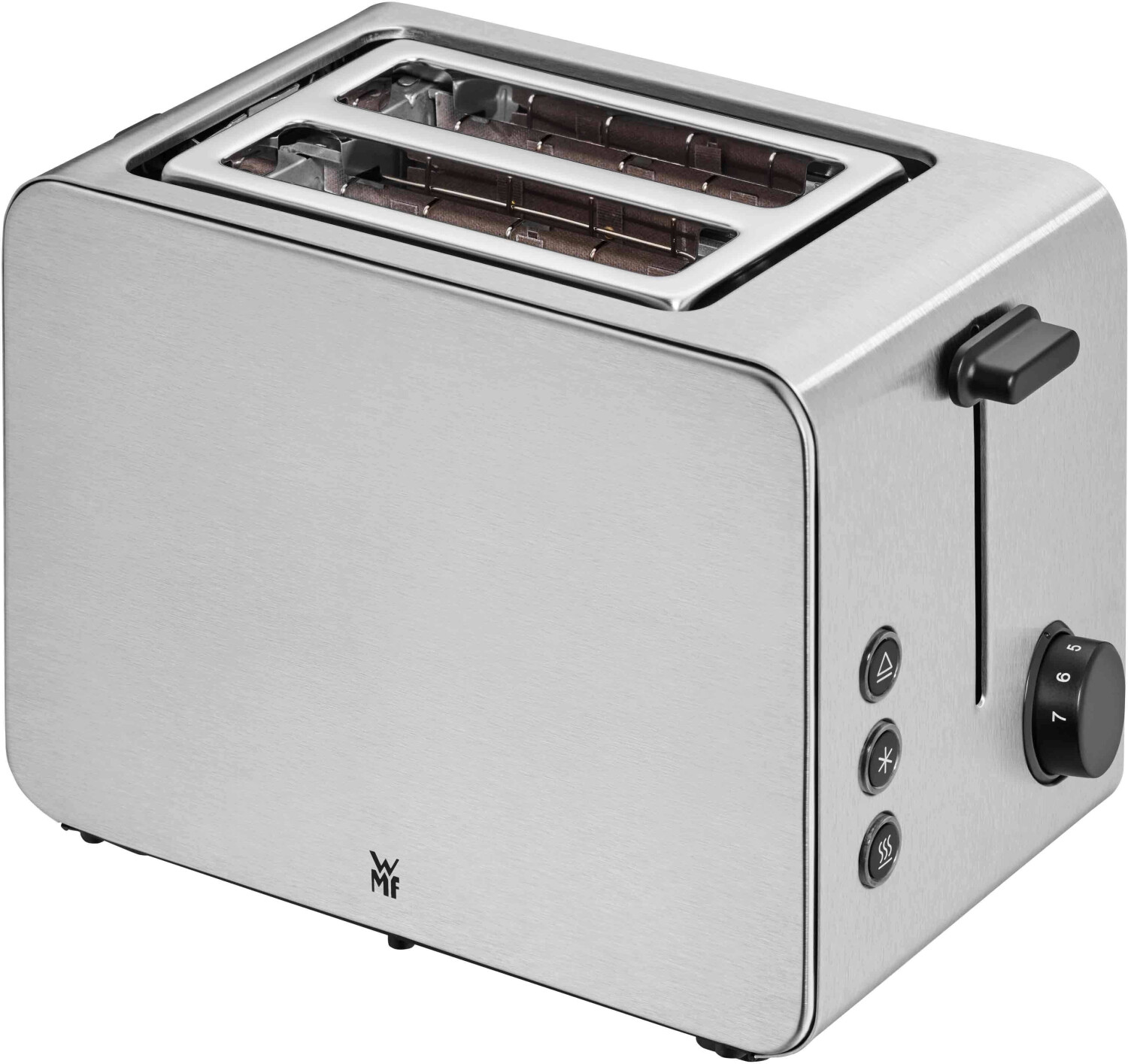 توستر دو اسلایس وی ام اف آلمان - مدل WMF Stelio Toaster با طراحی کلاسیک و بدنه استیل